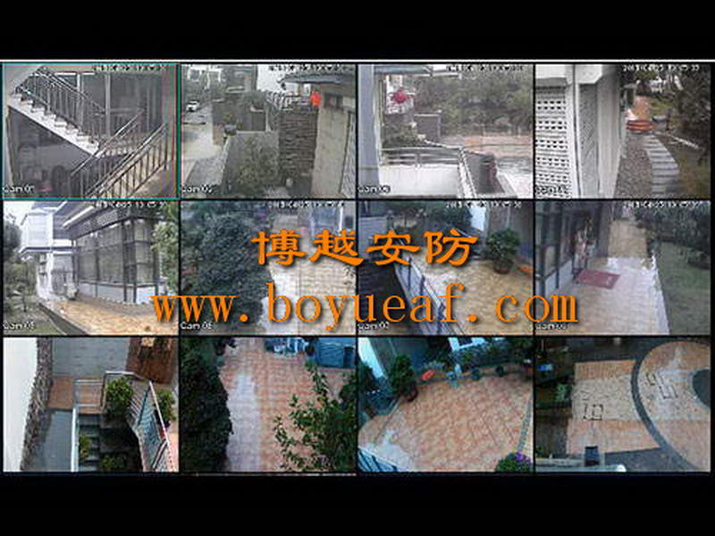 東莞高檔別墅監控安裝工程